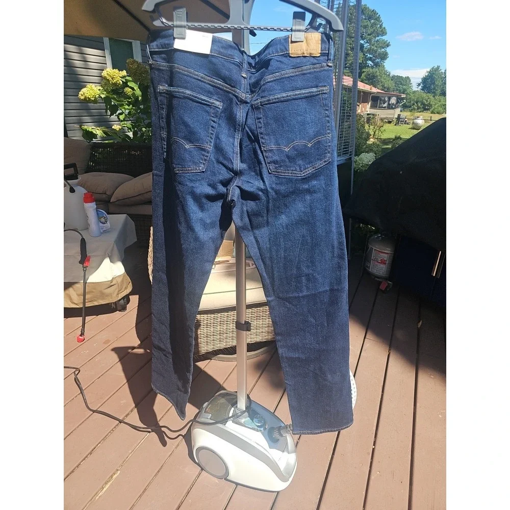 American Eagle AirFlex+ Classic Medium Skinny Jean Jet Indigo Size 34x34 NWT